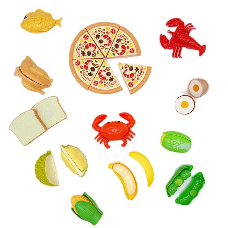 1 Peça Montessori Pasta Chechele Simulação Durian Toranja Cereja Brinquedo Educacional Casa de Brincar Descompressão Brinquedo Educacional Presente