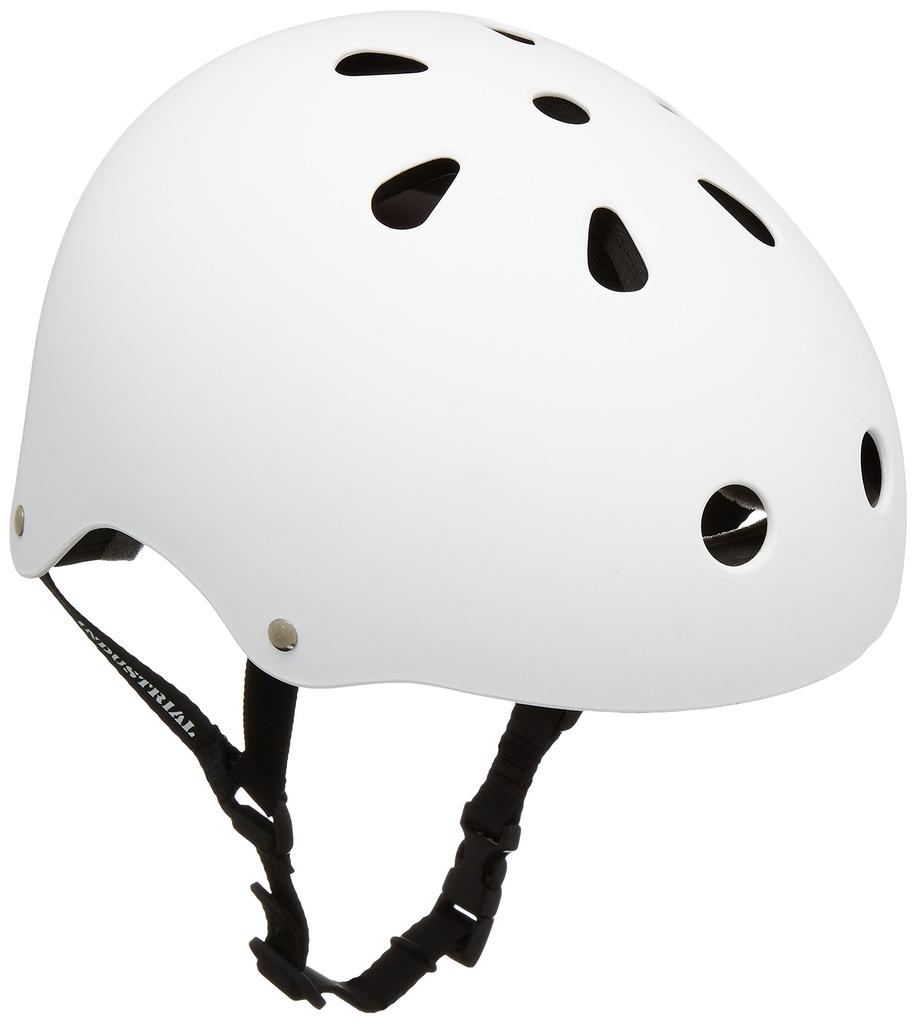 INDUSTRIAL HELMET WHITE Head circumference approximately 60cm Skateboard helmet L