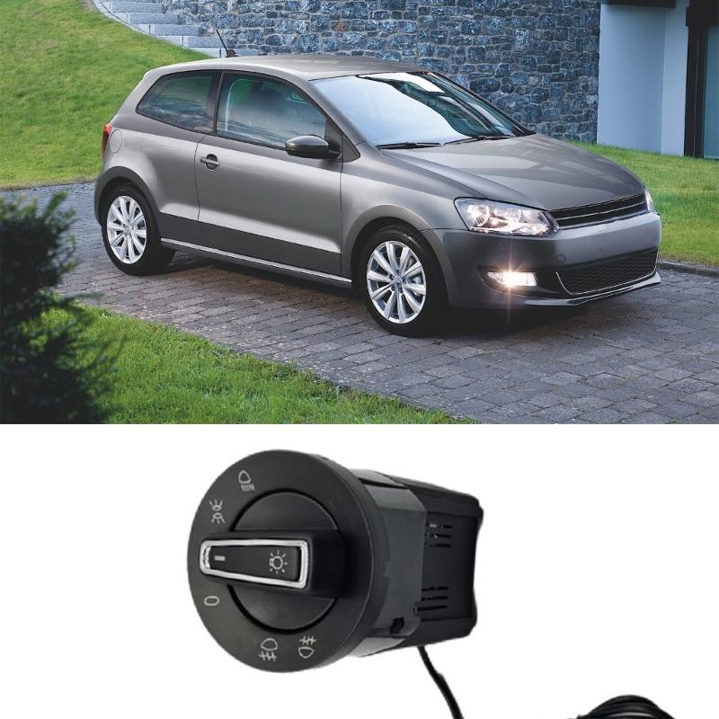 Headlight Switch Control Fog Lamp Knob 3BD941531 Car Headlamp Fog Light Integrated Switch for Golf MK4 B5