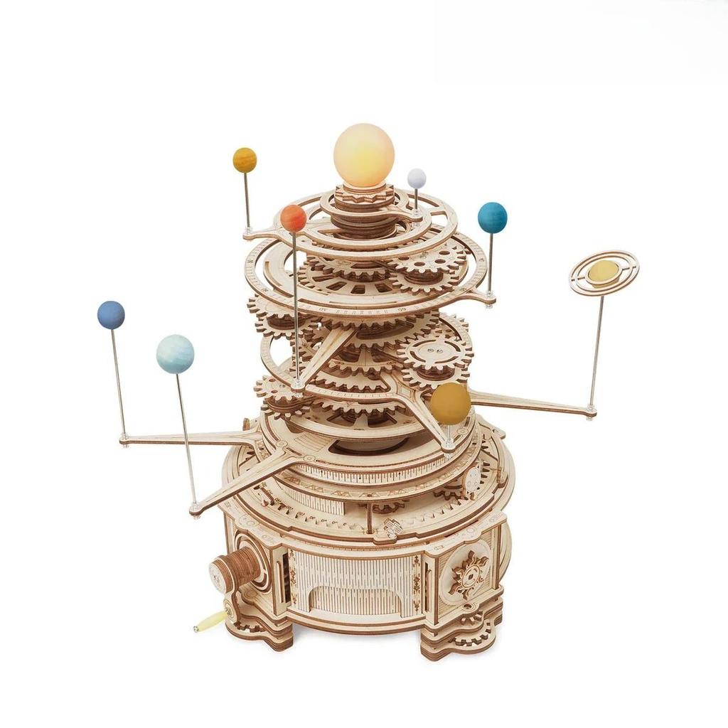 ROBOTIME ROKR Mechanical Orrery ST001 3D Wooden Puzzle