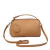 Real Leather Women's Bag, Spring New Style Bag, Versatile and High-end, Women's Head Layer Cowhide Single Shoulder Crossbody Pillow Bag