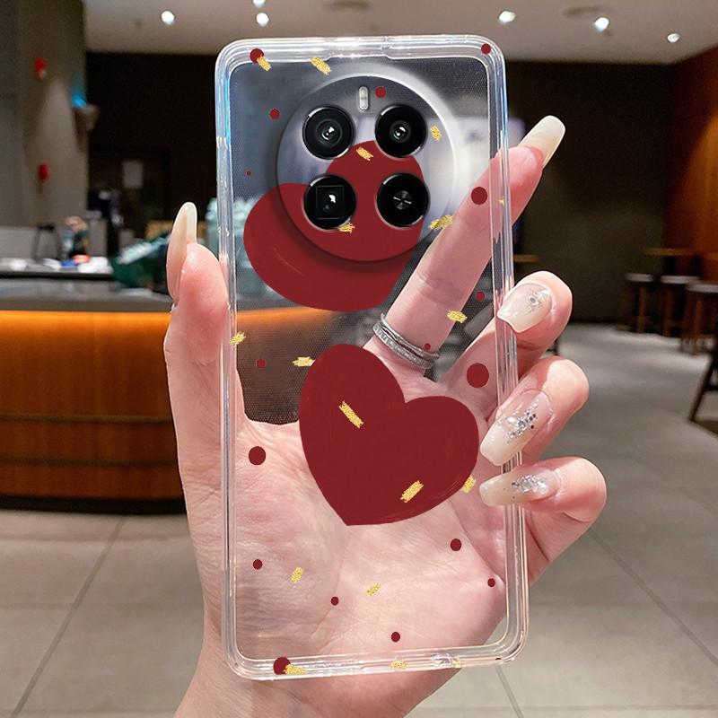 Case For Realme GT 5 Pro Casing Luxury Butterfly Flower Clear Soft TPU Silicone Back Cover For Realme GT5 Pro GT5Pro Phone Cases