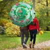 1pc snake floral Automatic Folding Umbrella, Heavy Duty 8 Rib Iron Frame,  Suitable for Travel, Daily Use, Birthday, Decor Gift  19