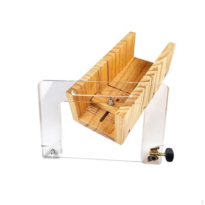 Dřevěná forma na krájení mýdla Víceúčelový drátový kráječ pro DIY mýdla svíčky