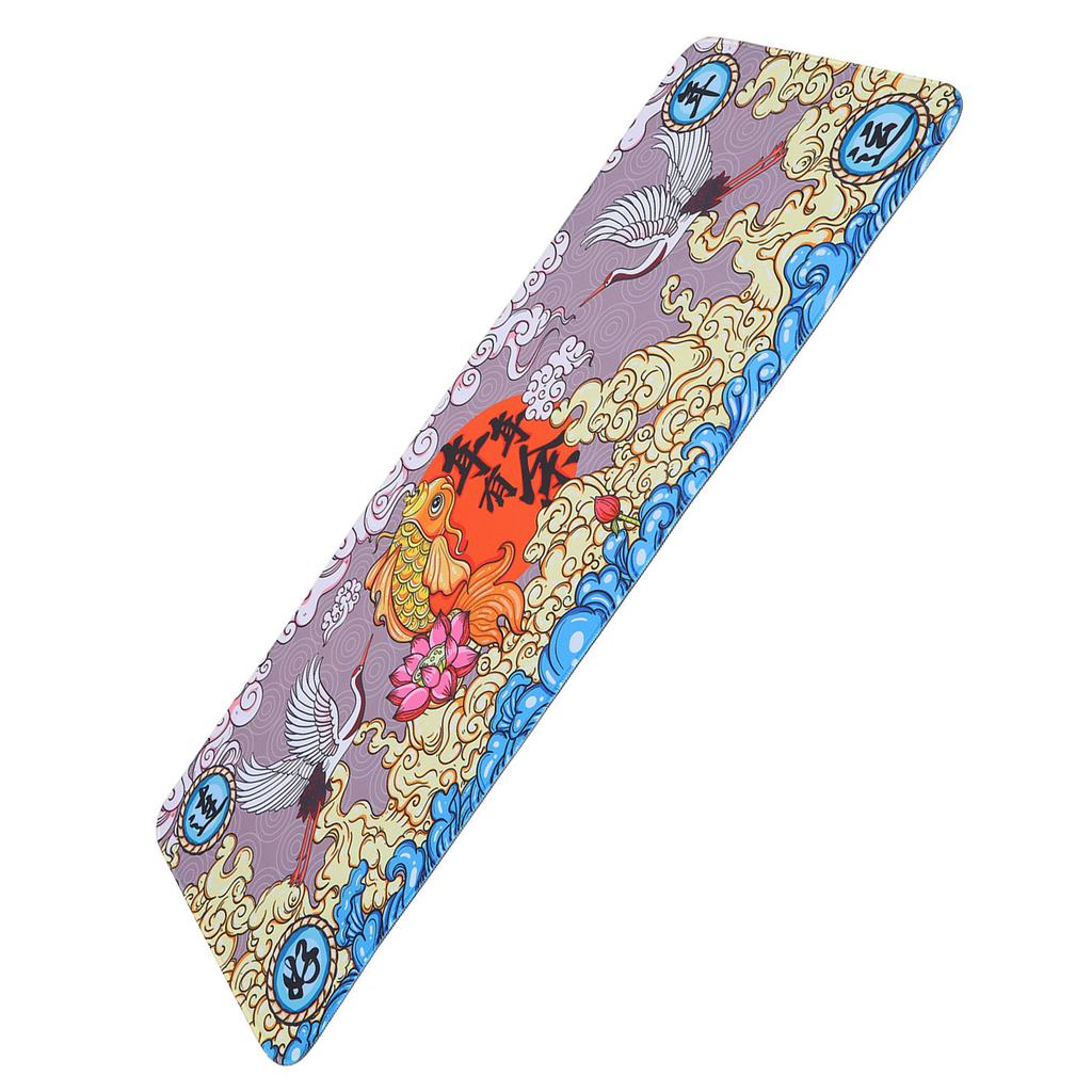 Mauspad Waschbar Gummi Computer Notebook Tablet Fischmuster Großes Gamepad Zubehör 300 x 800 x 3mm 31.50 x