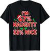 Sixty Seven Naughty Nice Funny Christmas Meme Unisex T-Shirt