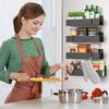 Magnetic Spice Rack Organizer Storage for Refrigerator and Oven Fridge Shelf