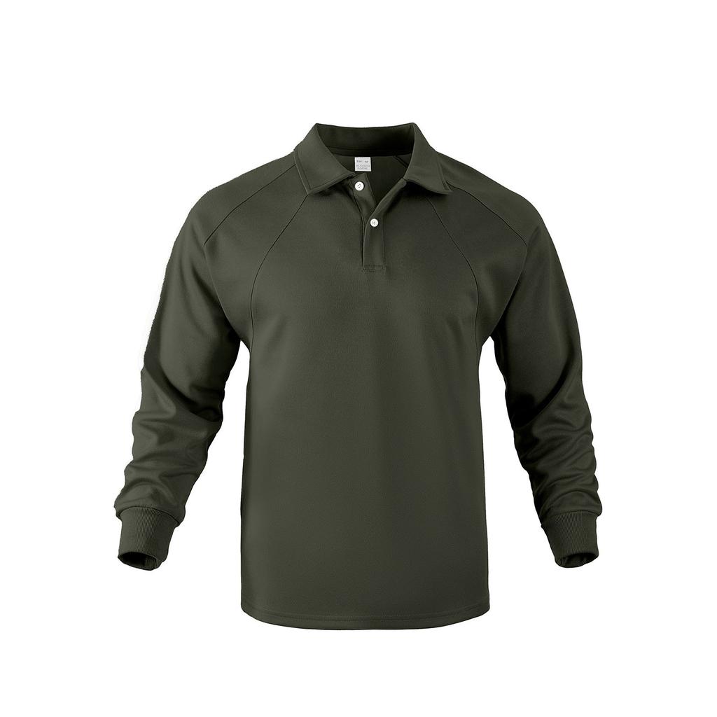 Men'S Fashionable Lapel Color Blocking Shirt Casual Long Sleeve Top