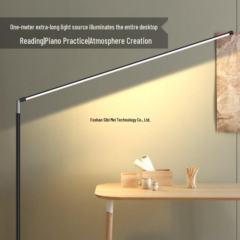 Retractable Super Bright LED Floor Lamp for Living Room, Bedroom, Bedside, Reading, Piano, and Eyelash Extension