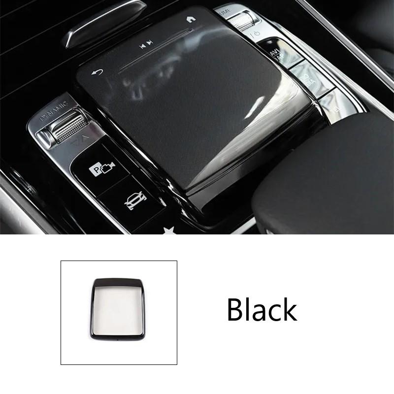 TPU Sticker For Mercedes Benz A B GLS GLE GLB Class W167 W177 W247 Car Console Multimedia Mouse Protection Film Decoration Trim