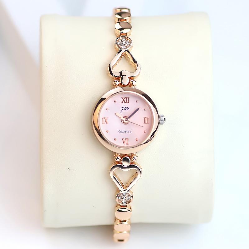 Fashion Watch Women'S Steel Belt Student Small Dial Bracelet Electronic Light Luxury Simple Temperament Quartz Watch