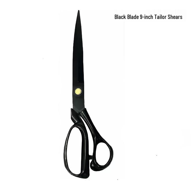 10-inch Handmade Blackened Steel Tailor Scissors for Sewing & Fabric Cutting