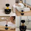 1Pcs Cat Paw Soap Dispenser - Cat Pawprint Soap Refillable Empty Cats Paw Print Foam Soaps Pump Bottle for Bathroom Kitchen