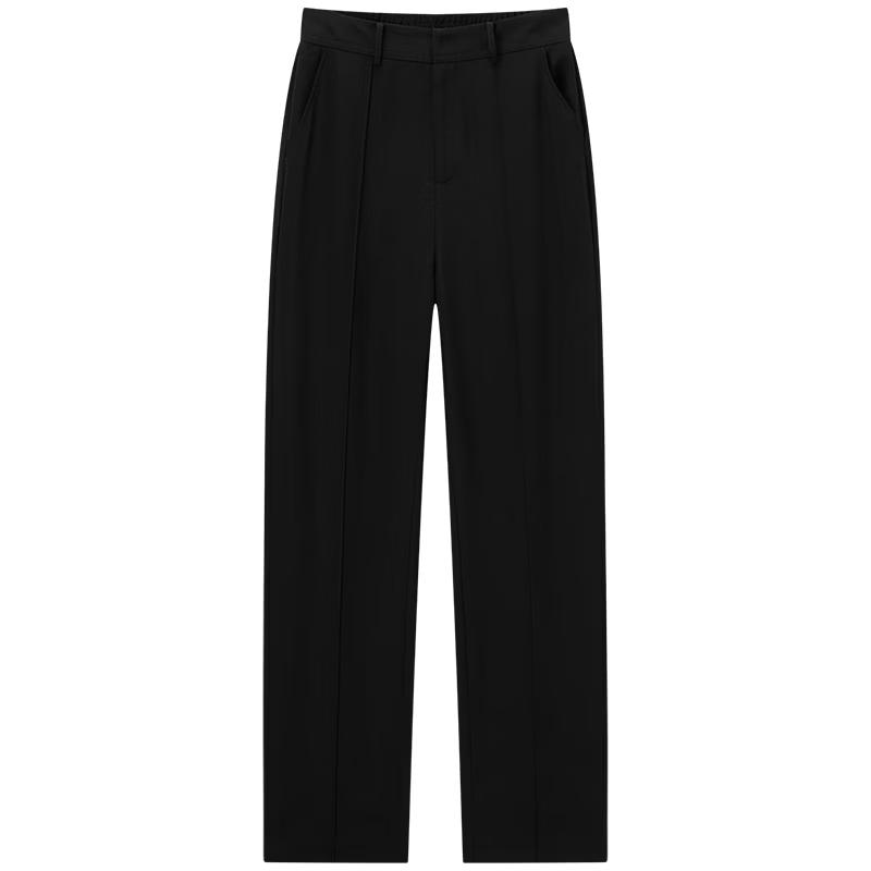 EICHITOO Women's Flowy High-Waist Wide-Leg Pants