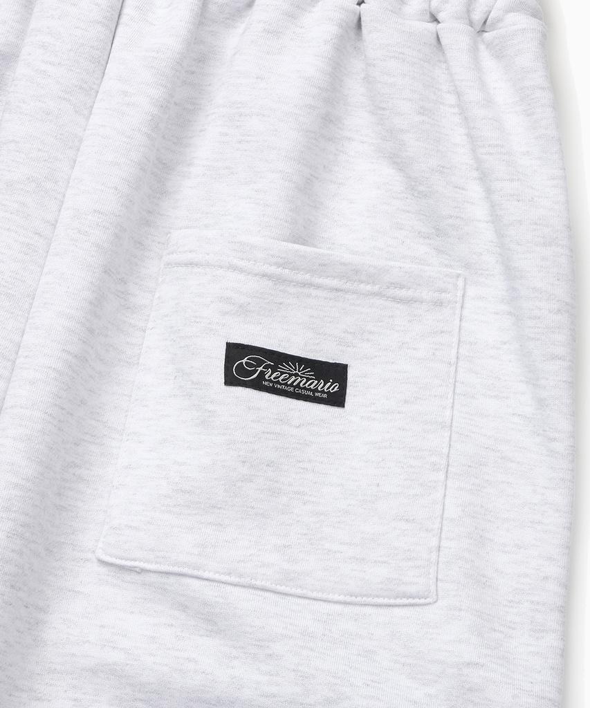 FREEMARIO Adoment Sweatpants [Melange Grey]