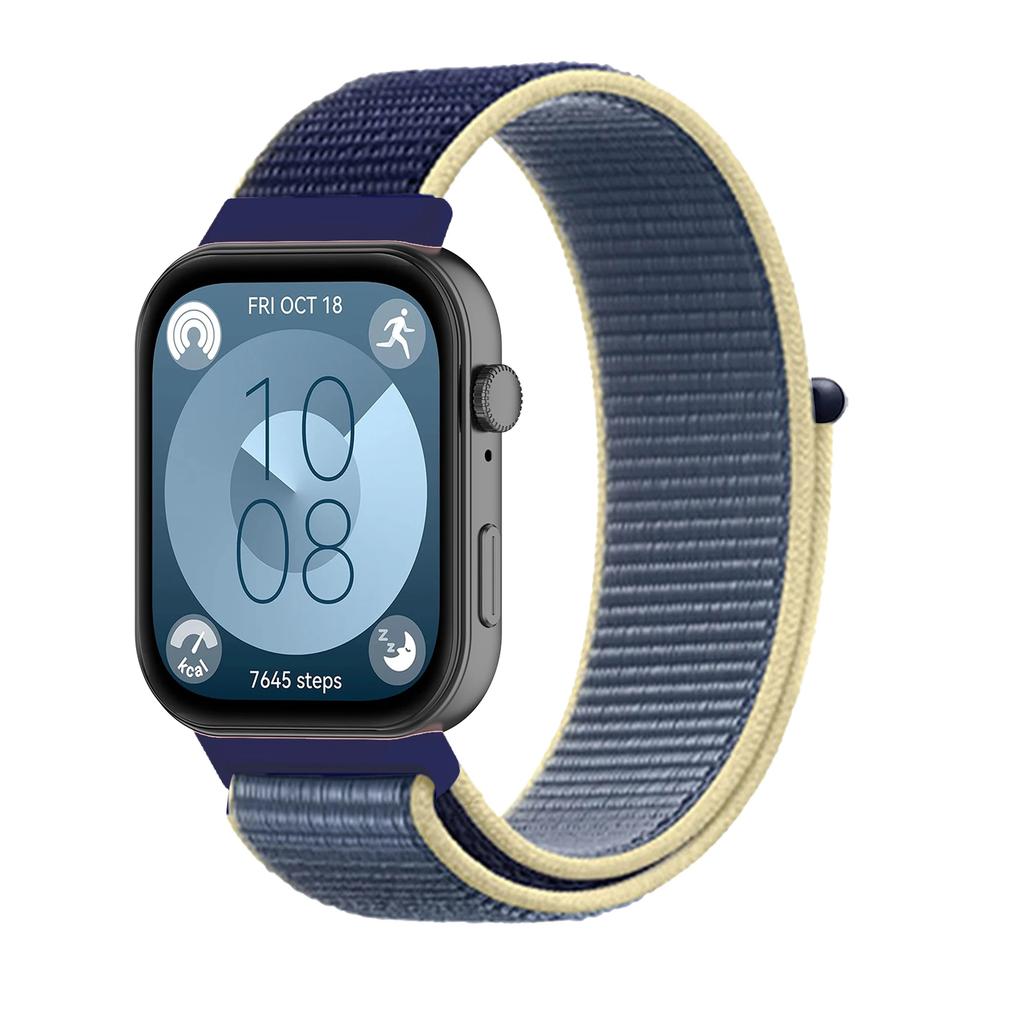 Oficiální nylonový smyčkový řemínek pro Huawei Watch Fit 3 Sportovní náramek Řemínek Correa pro Huawei Watch Fit 3 Chytrý náramek