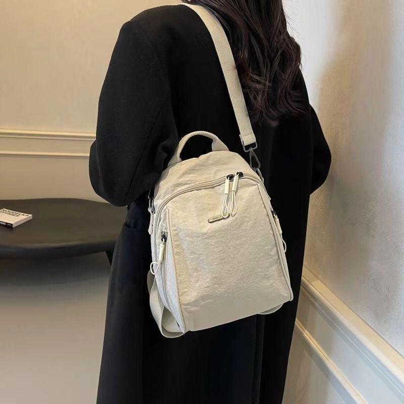 Women's Large-Capacity Lightweight Oxford Single Shoulder Travel Backpack