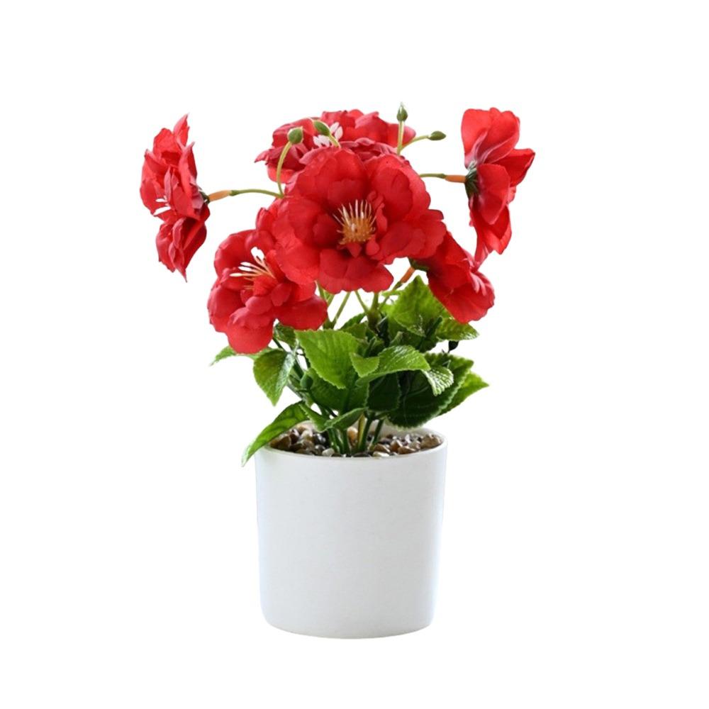 

Placement Simulation Bonsai Sunflower Plant Potted Plant Gift Fake Plant Flowerpotted Party Decor 4