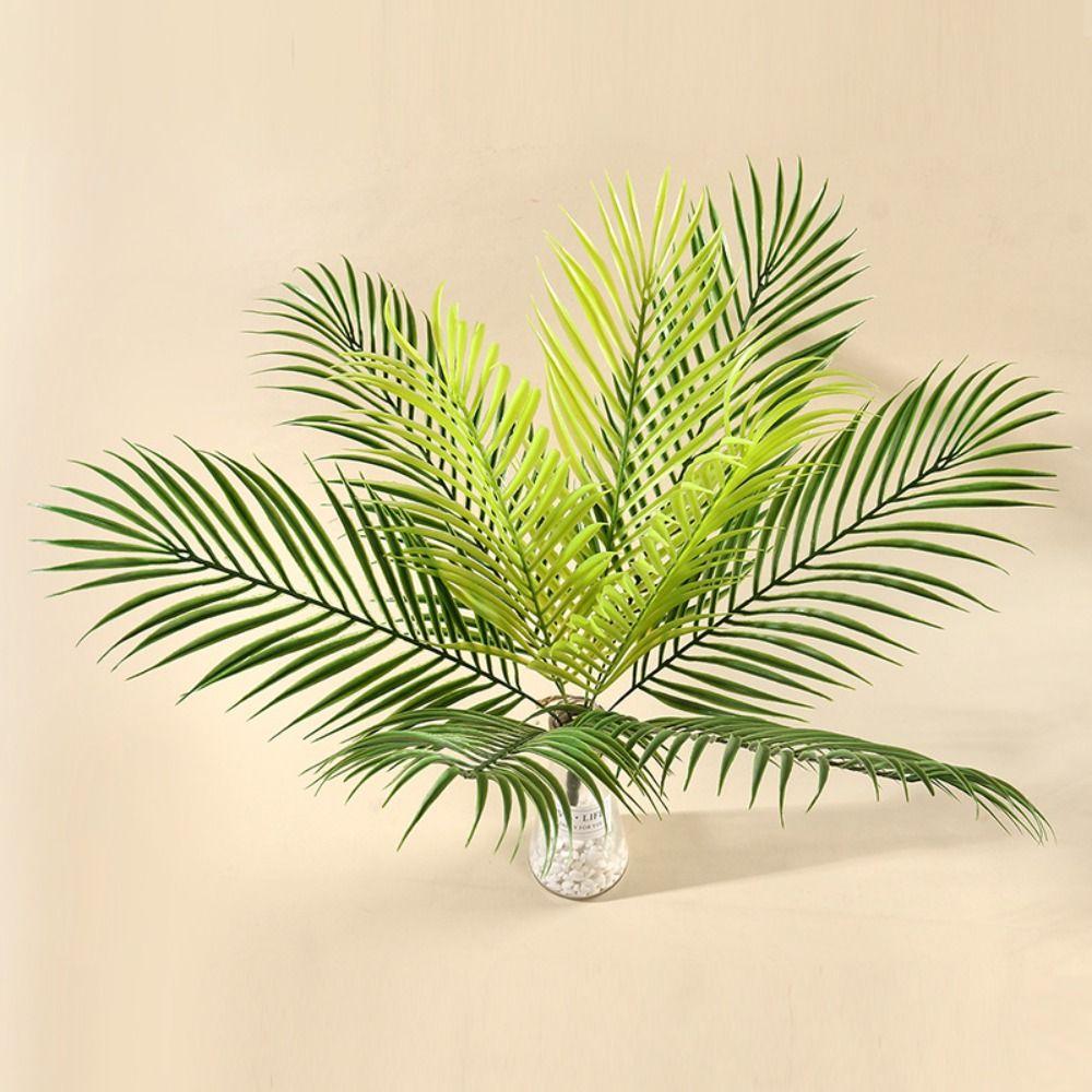 

Real Touch Artificial Palm Tree 9 Heads Artificial Fern Hotel Restaurant Decor