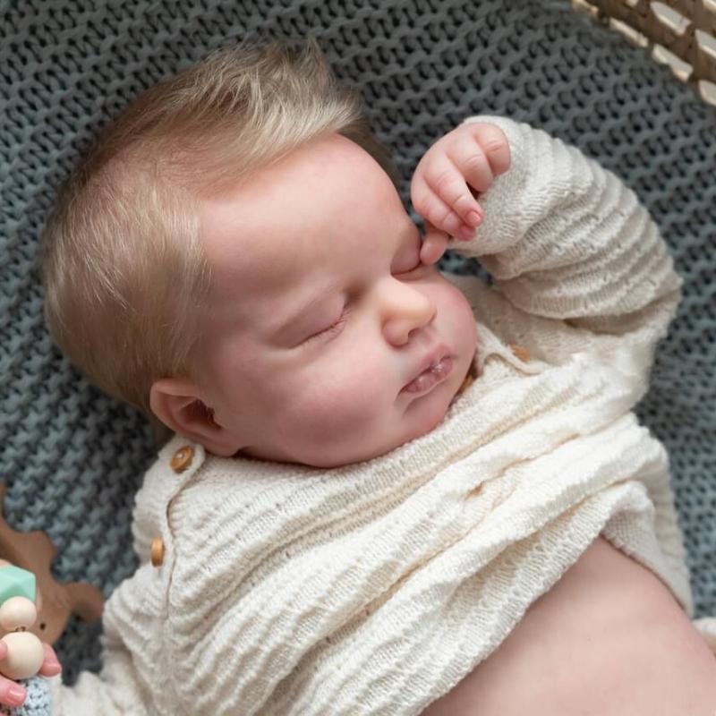 

Реалистичная мягкая кукла-новорожденная Bebe LouLou 19 дюймов, силиконовая кукла-реборн с полным телом, несколько слоев 3D-окрашивания, кукла-одевалка для детей, игрушки для игр Full Silicone Boy