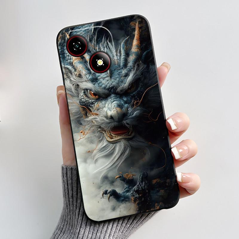 For ZTE Blade A35e Case Luxury Cute Cool Boys Girls Soft Matte Silicone Back Cover For ZTE Blade A35e Phone Bag Shell BladeA35e