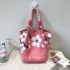 Women's Knitted Handbag Tote Bag - Fashion Water Bucket Purse for Work, Travel, Shopping