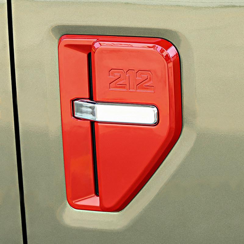 Fit For BAIC BAW 212 T01 2024‑2025 Fender Air Outlet Protective Cover Decor Cap Exterior Styling Trim Car Modification