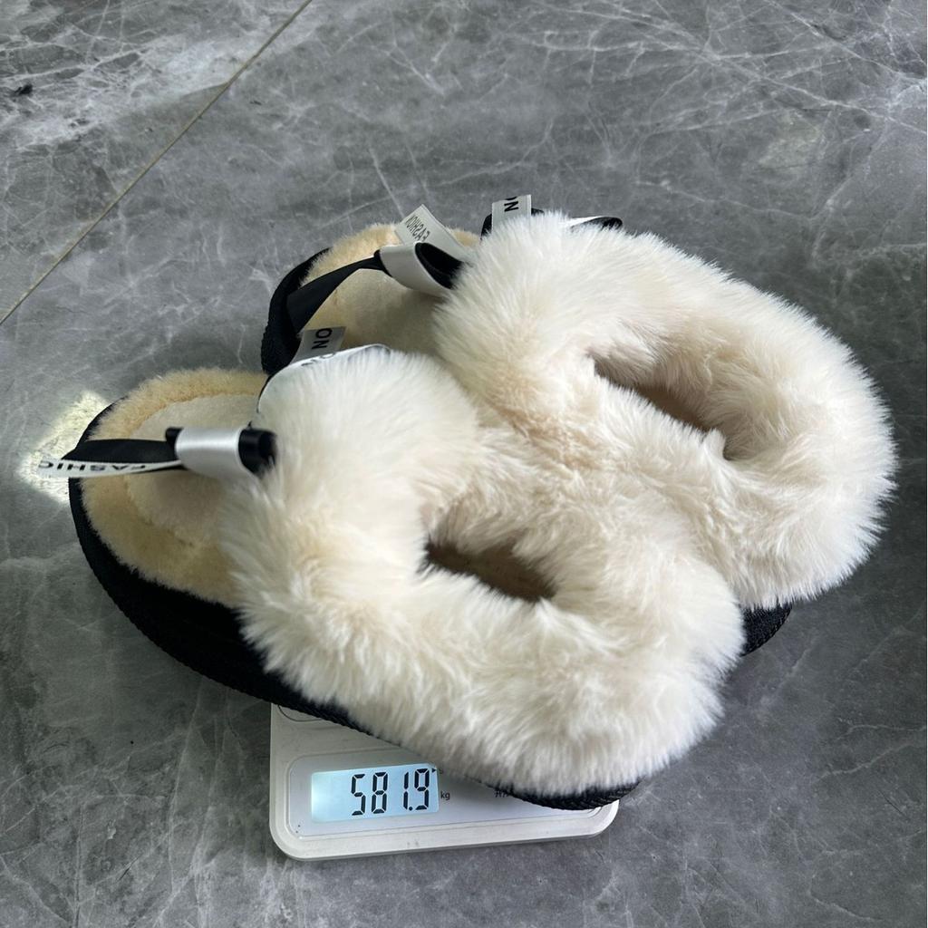 2025 Winter Short Plush Snow Boots for Woman Soft Thick Bottom Women's Furry Ankle Boots zapatillas de mujer