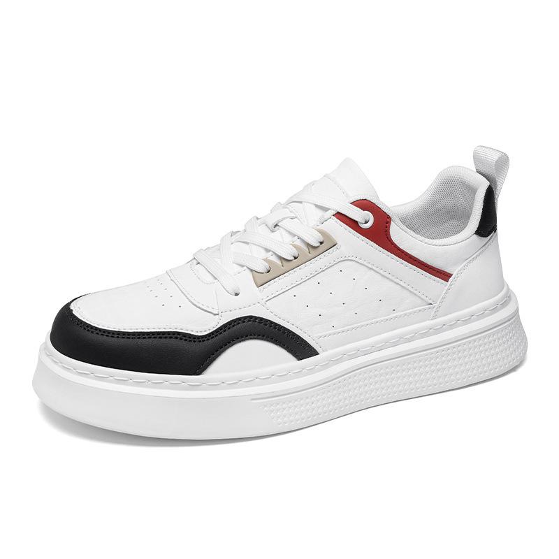 22 scarpe da ginnastica casual con plateau, colore a contrasto, alla moda, per la primavera