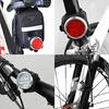 USB Rechargeable Bike Light Set Super Bright Front Headlight and Rear LED Bicycle Light 650mah 4 Light Mode Options