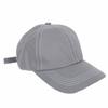 Baseball   Silver Gray Night Reflective Cotton Stylish Baseball Hat for Walking Running Daily Wear