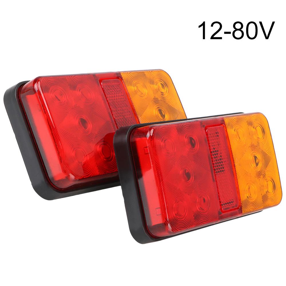 

Стоп-сигнал, задний фонарь, указатель поворота, светодиодный задний фонарь, задний стоп-сигнал 2 шт. 12-80 В