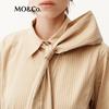 MO&Co. Striped Cardigan Shirt
