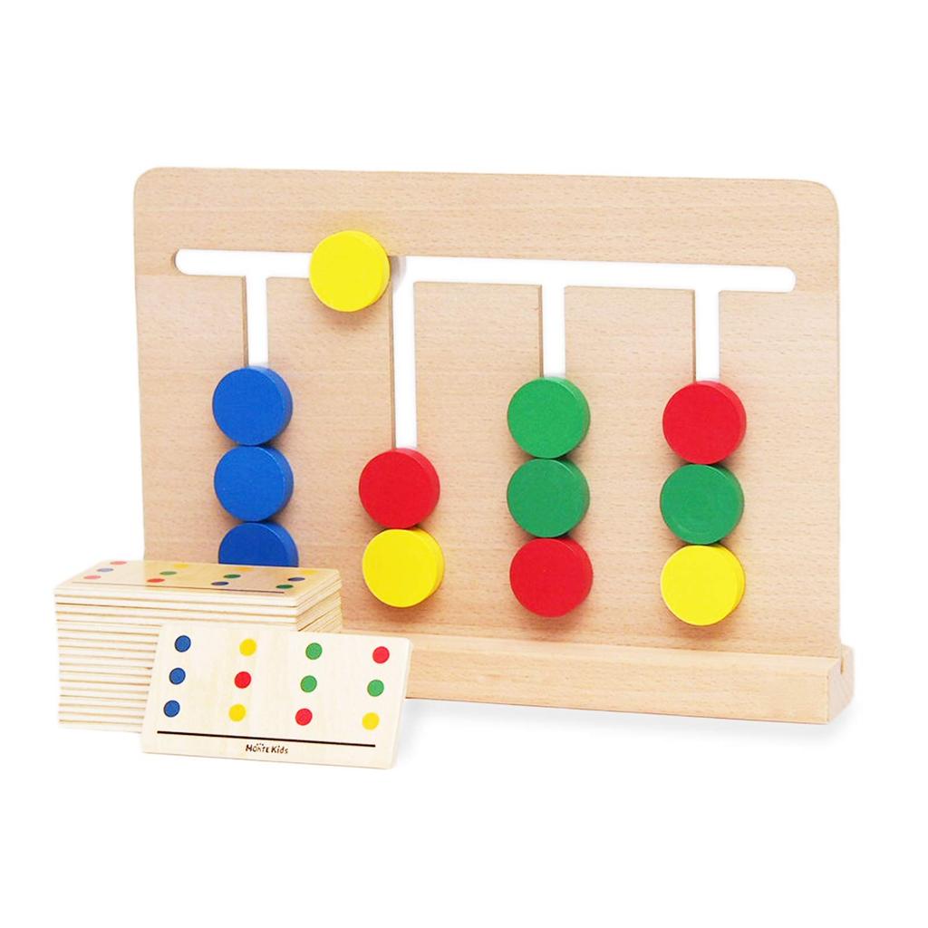 Montessori Teaching Aids Color Matching Puzzle Montessori Monte Kids Educational Learning Authentic Teaching Montessori Teaching Aids Color Matching