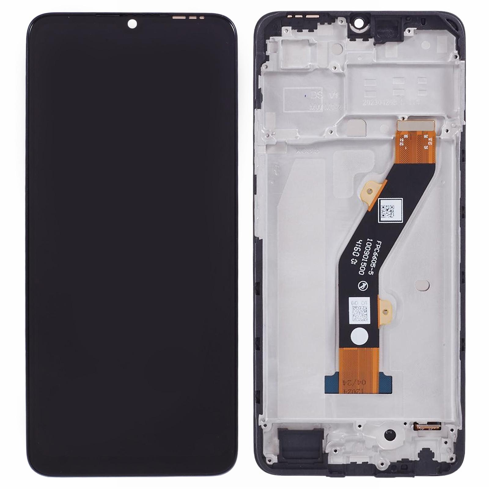 

For Infinix Smart 7 4G X6515 Grade C LCD Screen and Digitizer Assembly+Frame Replacement Part (Without Logo) Type A