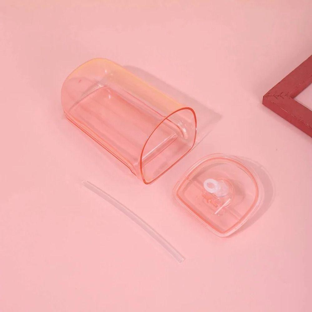 Leak-Proof Bus Plastic Water Bottle 500ml Children Water Jug Drinkware Kids Drinking Cup Outdoor