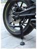 Portable Motorcycle Lift Stand and Chain Cleaner Tool