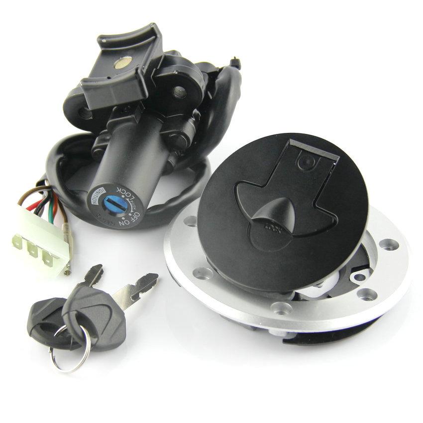 Motorcycle Ignition Key Switch Fuel Gas Cap Seat Lock Kit For Kawasaki ZX900 NINJA ZX-9R 1994 1995 1996-1999 ZX-7RR ZX-7R ZX750