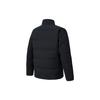 Anta Training Series Solid Color Zipper Stand Collar Down Jacket Men Outerwear Basic-Black 152347908-3
