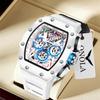Onola Multifunctional Fashion Waterproof Quartz Men'S Watch Silicone Band Sports Watch