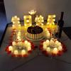 Romantic LED Candle Lights for Candlelight Dinner, Birthday, Proposal, or Valentine's Day Scenes