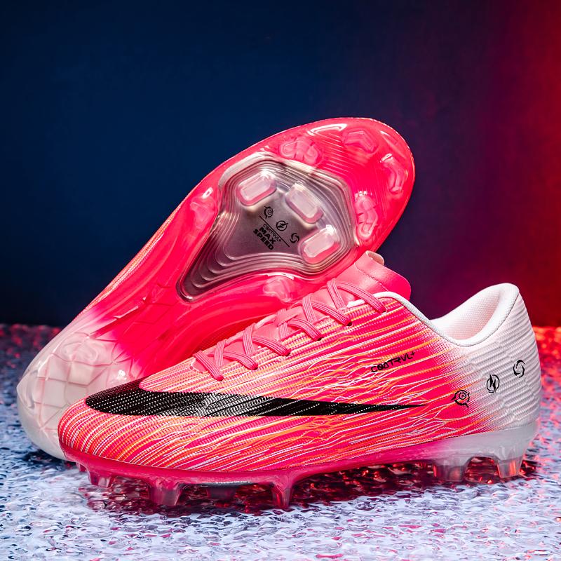 Professional Soccer Shoes Unisex Superior-quality Female Lightweight Tf/Fg Sneaker Boot Futsal Cleats Latest Man Football