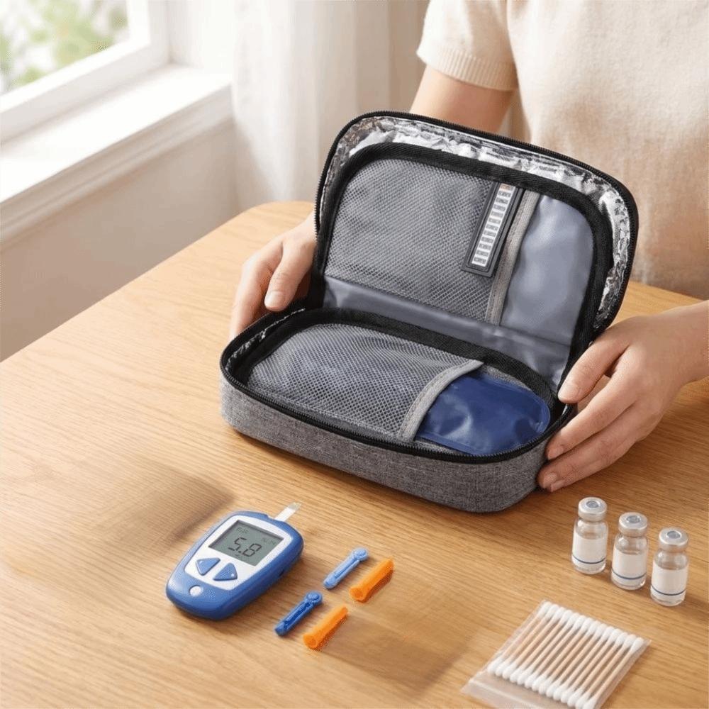 Waterproof Insulin Cooler Travel Case Insulin Pens Storage Box  Outdoor Camping