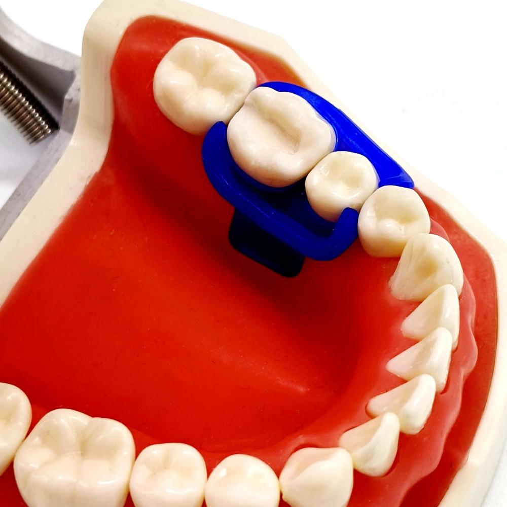 Uchwyt zaciskowy z gumy dentystycznej. Zacisk z gumy dentystycznej. Zacisk z gumy dentystycznej. Klipsy z silikonu dentystycznego nadające się do sterylizacji w autoklawie