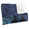 Back To The Future Silky Delorean Supersoft Blanket