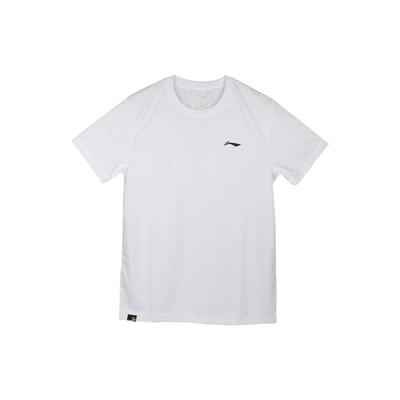 Li Ning Badminton Collection T Shirt Unisex White AHSR791-1