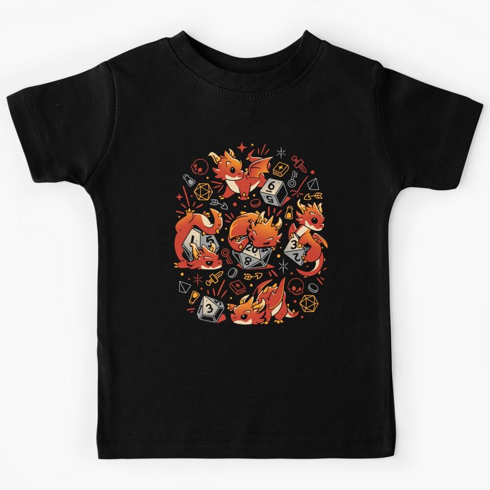 Tiny Dragon Dice Kids T-Shirt 160