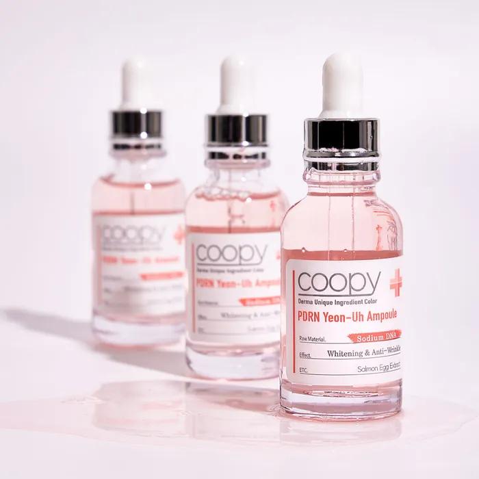 Skin texture improvement for one time use_Coupy PDRN Salmon Ampoule 30ml