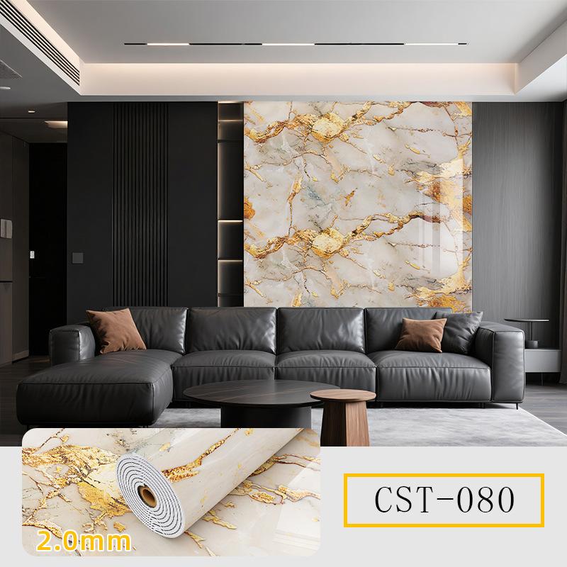 Roll-up Fliesenaufkleber Tapete Selbstklebend Wasserdichte Tapete Verdickter Marmor Verdickte Rolle Dekorative Wandaufkleber