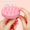 1pc Silicone Shampoo Brush Head Scalp Massage Comb Hair Washing Combs Bath Shower Body Massage Brushes Salon Hairdressing Tools